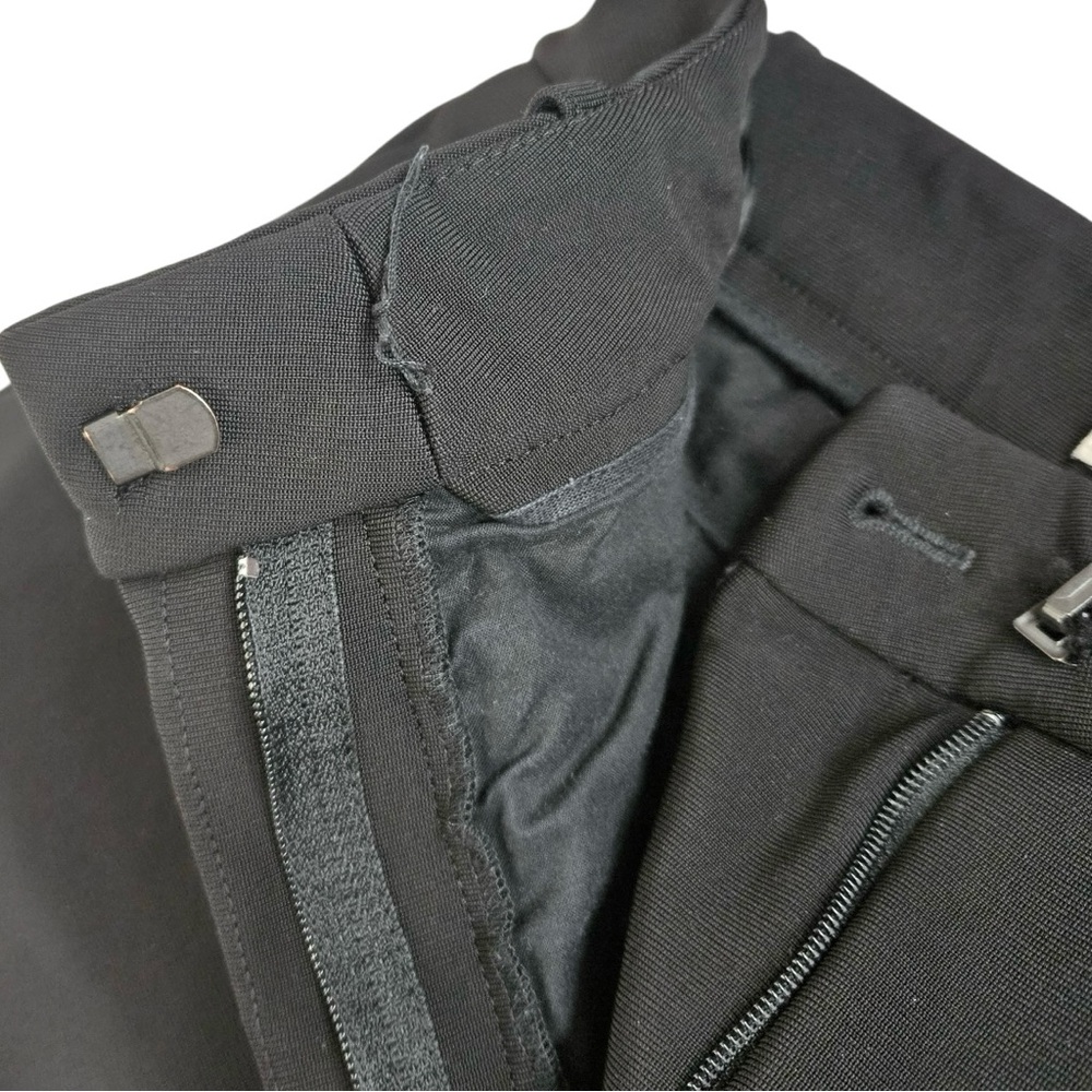 LANVIN Women’s Stretch Straight Cigarette Pants Black Size 38 (S) - Picture 11 of 11